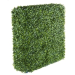 UV Resistant Portable Jasmine Artificial Hedge - 75cm High x 75cm Wide x 25cm Deep - DIY Assembly